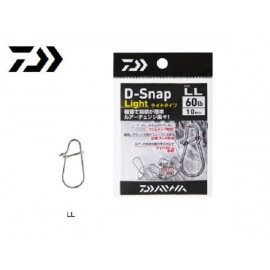 Застежка Daiwa D-Snap Light L 10шт