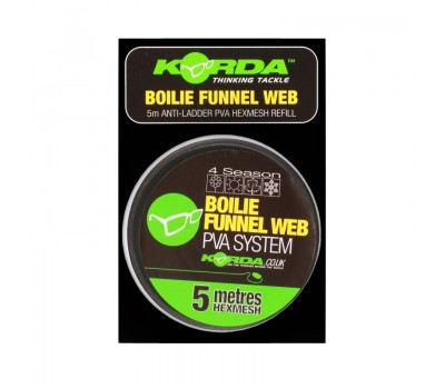 KORDA Сетка PVA запасная Boilie Funnel Web Hexmesh 5м