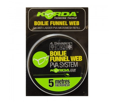 KORDA Сетка PVA запасная Boilie Funnel Web Micromesh 5м