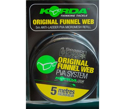 KORDA Сетка PVA запасная Funnel Web Hexmesh 5м