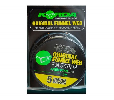 KORDA Сетка PVA запасная Funnel Web Micromesh 5м