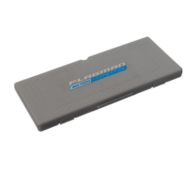 Поводочница FLAGMAN Hooklenght Box Gray 23х10х2см