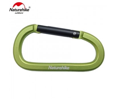 Карабин Naturehike d-type 8cm NH15A001-H (Green)