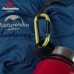 Карабин Naturehike d-type 8cm NH15A001-H (Green)
