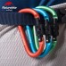 Карабин Naturehike d-type 8cm с блокировкой NH15A008-D (Green)