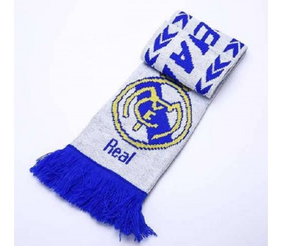Шарфик зимний для болельщ. двусторонний Real Madrid FB-3030
