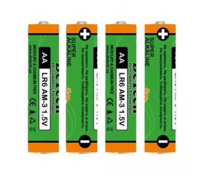 Батарейки DeTech DT AA LR6
