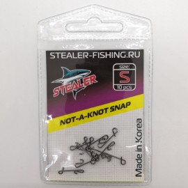 Безузловая застежка STEALER NOT-A-KNOT SNAP S (10 шт.)