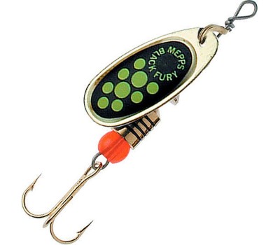 Блесна Mepps Black Fury Gold Green 4.5г