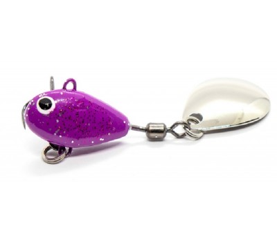 Тейл-спиннер UF Studio Hurricane 7.5g Violet glitter
