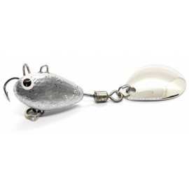 Тейл-спиннер UF Studio Hurricane 4g Silver glitter