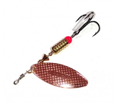 Вращающаяся блесна HITFISH PALIA LONG  8 gr. 40mm Размер #2 Цвет 002