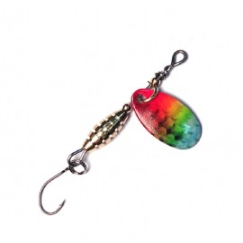 Вращающаяся блесна HITFISH TROUT SERIES SPOON Weight: 3.4 gr Color 350