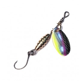 Вращающаяся блесна HITFISH TROUT SERIES SPOON Weight: 3.4 gr Color 355