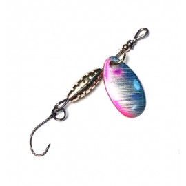 Вращающаяся блесна HITFISH TROUT SERIES SPOON Weight: 3.4 gr Color 357