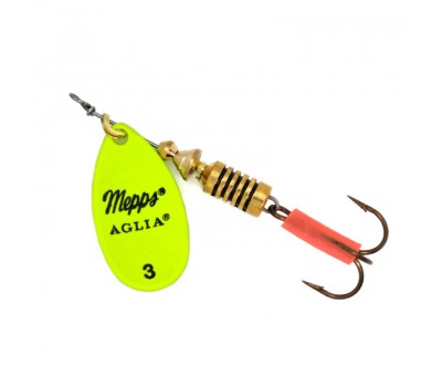 Блесна MEPPS Aglia Fluo №3 6,5г chartreuse