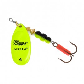 Блесна MEPPS Aglia Fluo №4 9г chartreuse