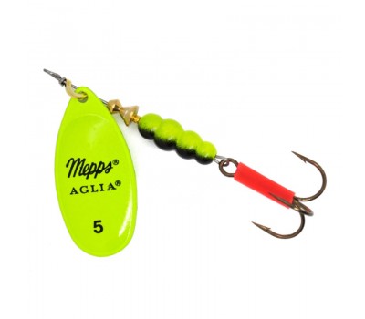 Блесна MEPPS Aglia Fluo №5 13г chartreuse