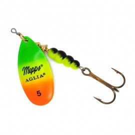Блесна MEPPS Aglia Fluo №5 13г tiger