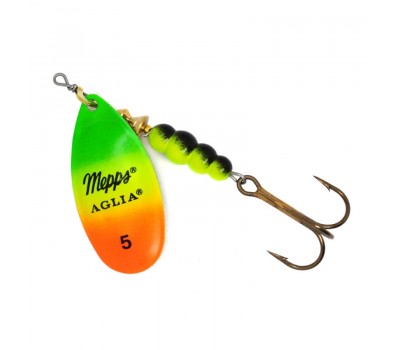 Блесна MEPPS Aglia Fluo №5 13г tiger