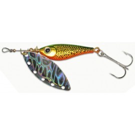 Блесна Daiwa Silver Creek Spinner-R 1180 18g Holo Green/Gold