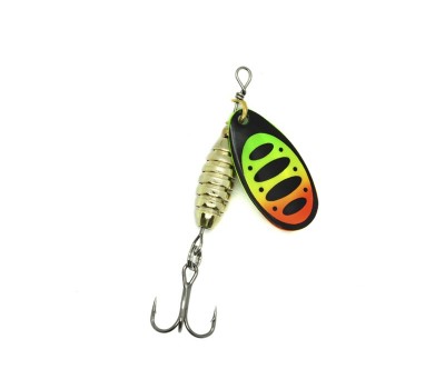Блесна Mottomo Bug Blade #0 3.5g Fire Tiger 54