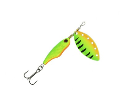 Блесна Mottomo Spin Blade #2 9g Fire Tiger