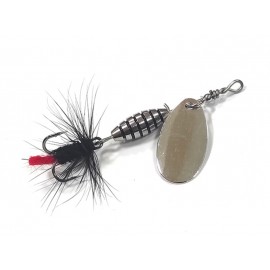 Вращающася блесна HITFISH Pro Series LOTUS #3 8.2gr Col 410