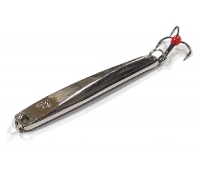 Зимняя блесна HITFISH Winter spoon 7002 55mm 10gr Col. 01 (Silver)