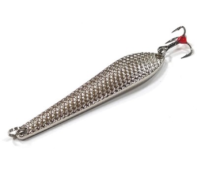 Зимняя блесна HITFISH Winter spoon 7011 55mm 7gr Col. 01 (Silver)