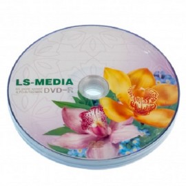 LS-MEDIA DVD-R 4.7Gb 8x cake 10 Букет