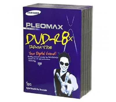 DVD+R4.7GB Samsung Movie Case 8x