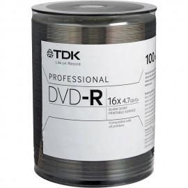 TDK  DVD-R 4.7Gb  16x bulk 100