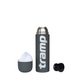 Термос Tramp Soft Touch 1.0 л серый TRC-109-grey