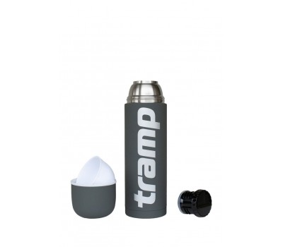 Термос Tramp Soft Touch 1.0 л серый TRC-109-grey