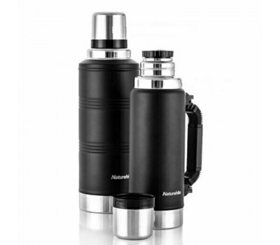 Термос Naturehike Q-9H NH19SJ011  2.2L черный, 6927595740279