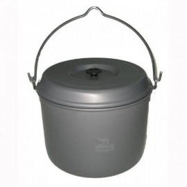 Котел анодированный с крышкой 7 л. Tramp TRC-041