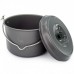Котел анодированный с крышкой 7 л. Tramp TRC-041