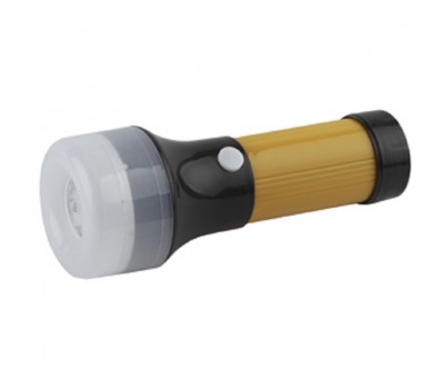 Фонарь Трофи 2в1 10SMD+1LED, пластик 3xAA, полиб TB10S