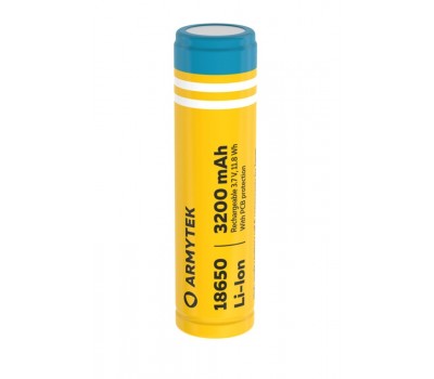 Аккумулятор Armytek 18650 Li-Ion c защитой 3200 mAh