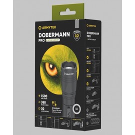 Фонарь Armytek Dobermann Pro Magnet USB Белый