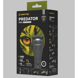 Фонарь Armytek Predator Pro Magnet USB Белый