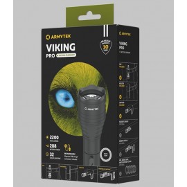 Фонарь Armytek Viking Pro Magnet USB Белый
