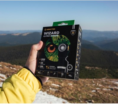 Фонарь Armytek Wizard C2 Pro Magnet USB Белый