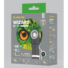 Фонарь Armytek Wizard C2 WG Magnet USB Белый