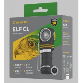 Фонарь Armytek Elf C1 USB-C Белый