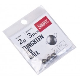 Груз-головки LJ Pro Series TUNGSTEN JIG BALL вольф. разбор. 002г 3шт.
