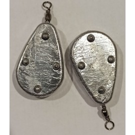 Капля КМ плоская с вертлюгом 120г