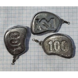 грузило KM искусственный камень 100g №4