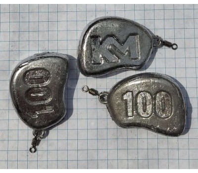 грузило KM искусственный камень 100g №4